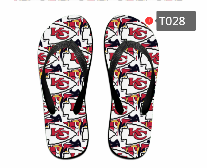 All Sizes Kansas City Chiefs Flip Flops T028(Pls check description for details)